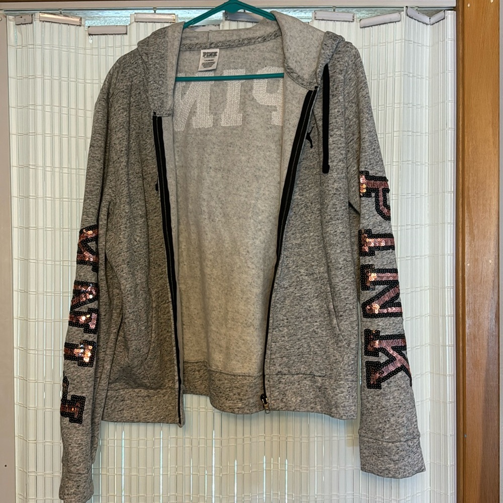 Victoria Secret zip up sweatshirt